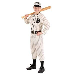 Children Vintage Baseball Costume - Size‎ Small